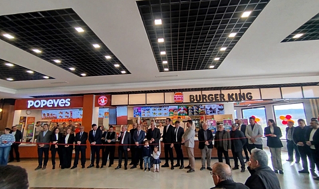 Burger King ve Popeyes Dinar İyaş AVM’de Açıldı!