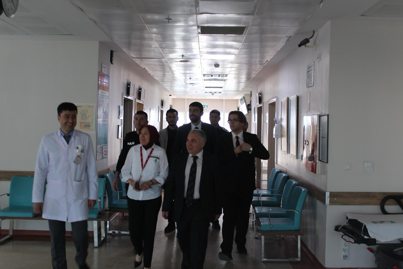 KAYMAKAM DURU, İYİLİK HAFTASI ZİYARETLERİNE EŞLİK ETTİ