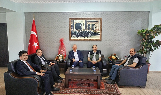 OGM MÜFETTİŞLERİ KAYMAKAM DURU’YU ZİYARET ETTİ.