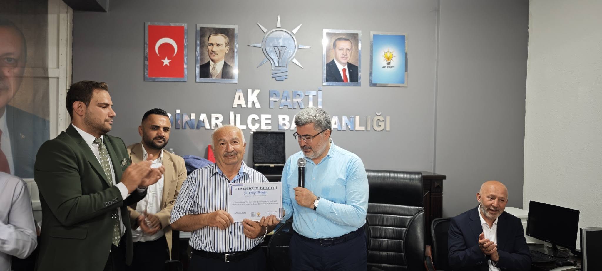 MİLLETVEKİLİMİZ SAYIN ALİ ÖZKAYA İLÇE TEŞKİLATIMIZ İLE BAYRAMLAŞMA PROGRAMINA KATILDI. 9 503801235 735033459183529 2717500816678704891 n