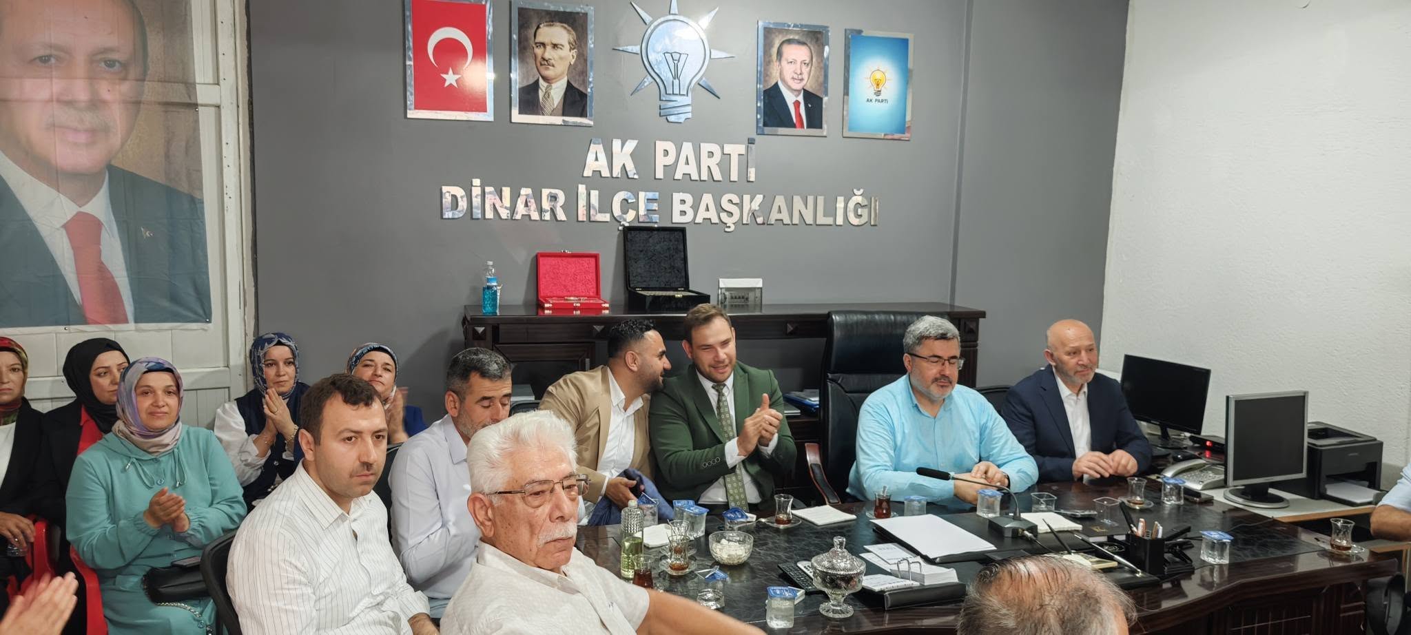 MİLLETVEKİLİMİZ SAYIN ALİ ÖZKAYA İLÇE TEŞKİLATIMIZ İLE BAYRAMLAŞMA PROGRAMINA KATILDI. 5 504728879 735033379183537 1503646987925359398 n