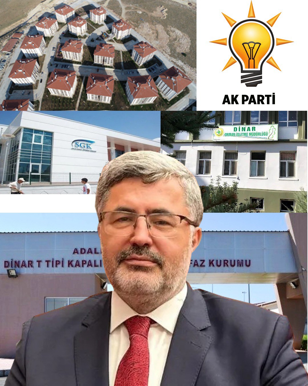 AK PARTİ HÜKÜMETİ VE MİLLETVEKİLİ ALİ ÖZKAYA DÖNEMİNDE DİNAR’A YAPILAN YATIRIMLAR