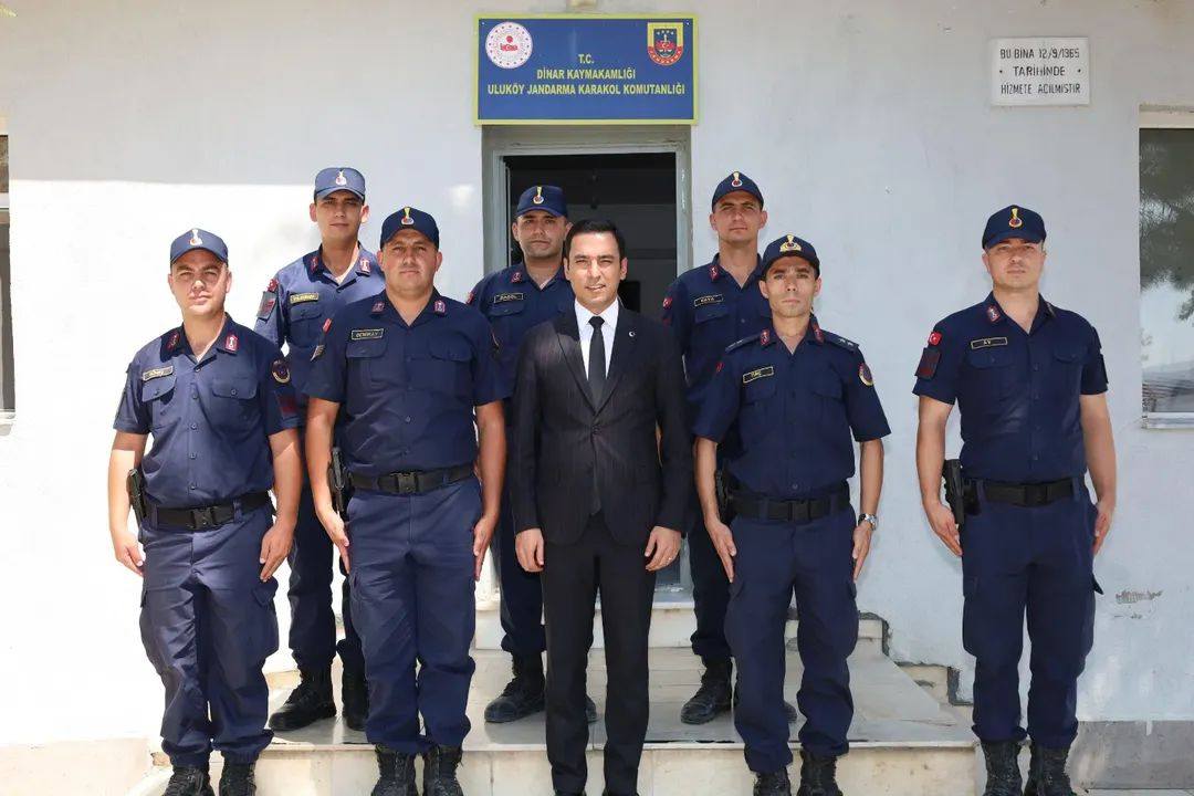 KAYMAKAMIMIZDAN ULUKÖY JANDARMA KARAKOLUNA ZİYARET