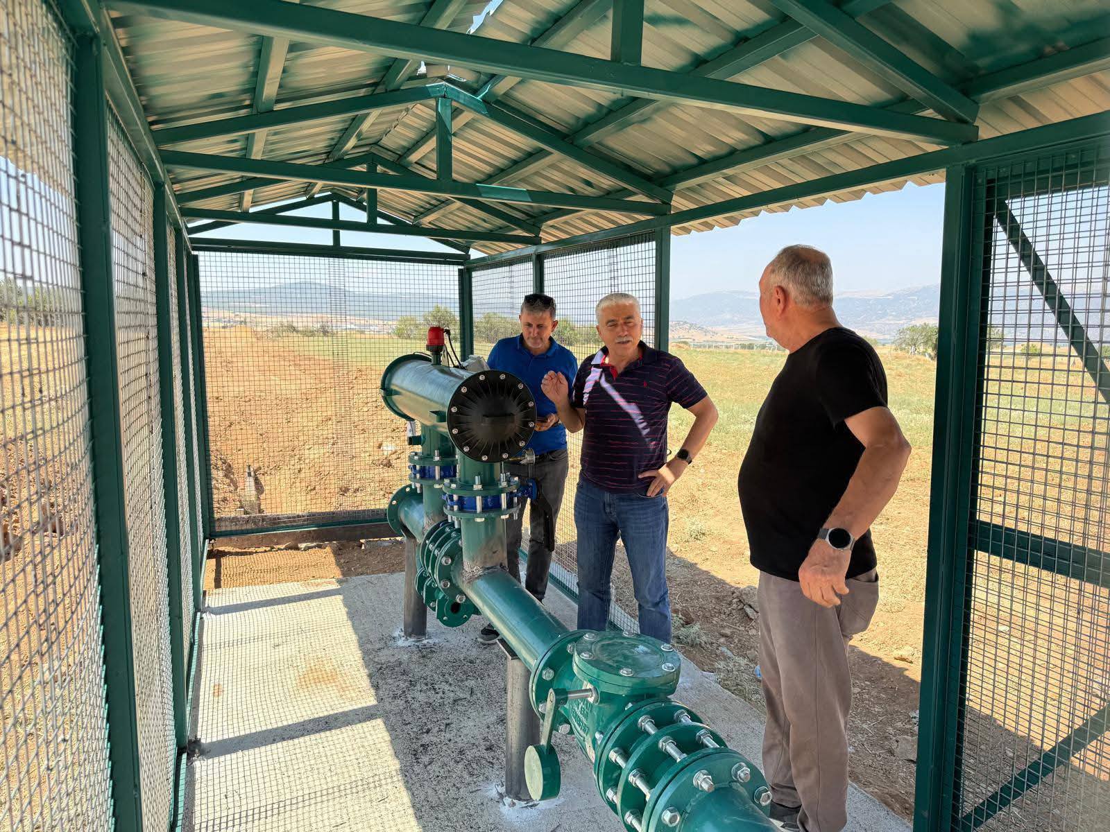 DİNAR’IN BU KÖYÜNE YER ALTI SULAMA SİSTEMİ YAPILIYOR