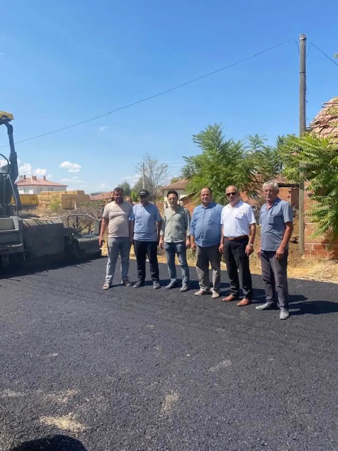 Duman Köyü Giriş Yolu Asfaltlandı