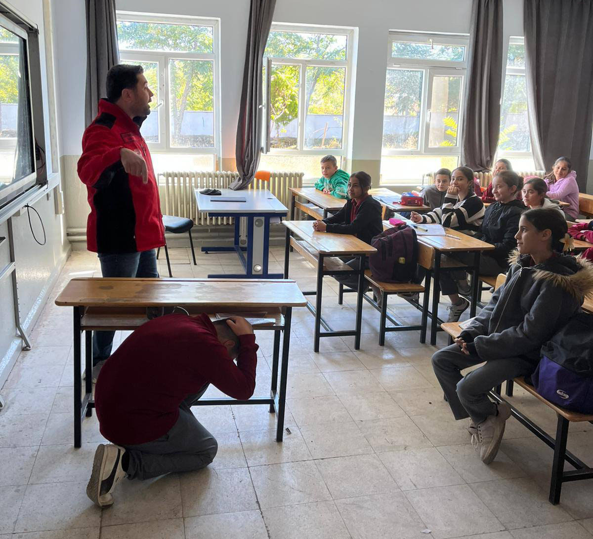 DİNAR ARAMA KURTARMADAN  DİNAR VE YAKA KÖYÜNDE TATBİKAT