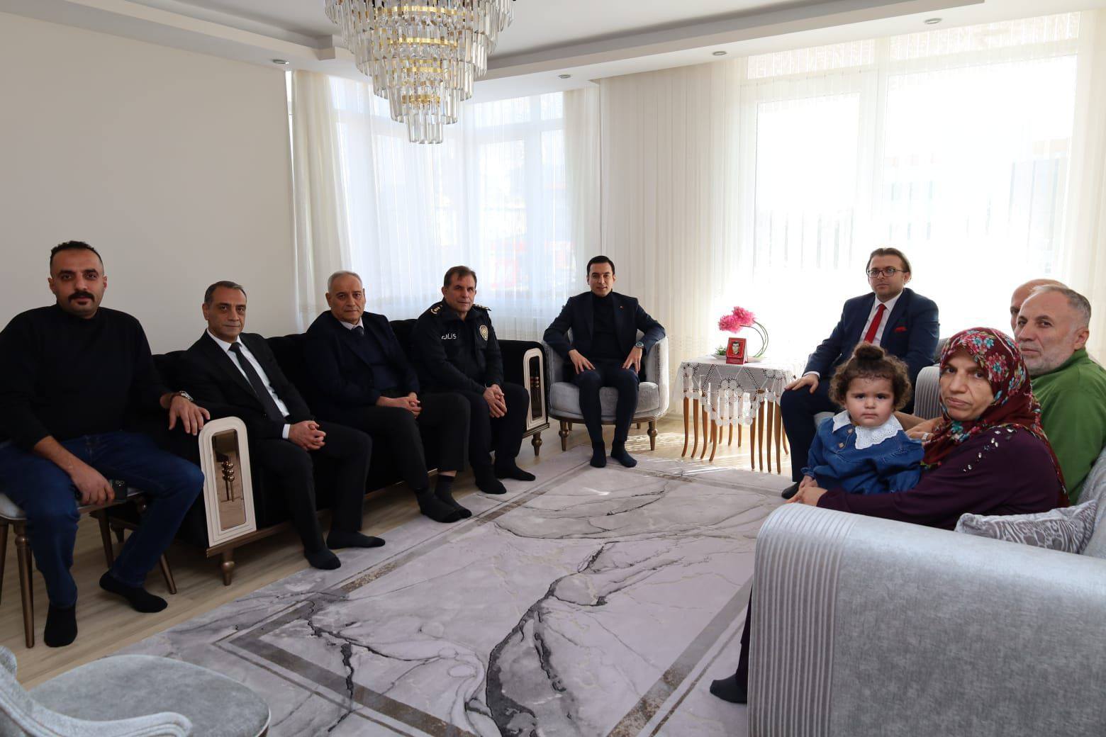 Kaymakam Hasan UĞUZ’dan Şehit Ailesine Anlamlı Ziyaret