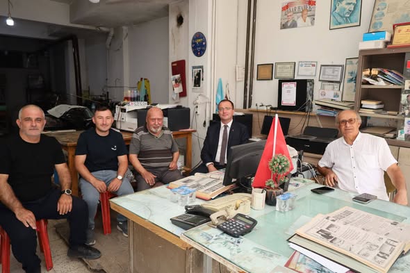 Kaymakam Mehmet Naim Akgül’den Yerel Basına İade-i Ziyaret