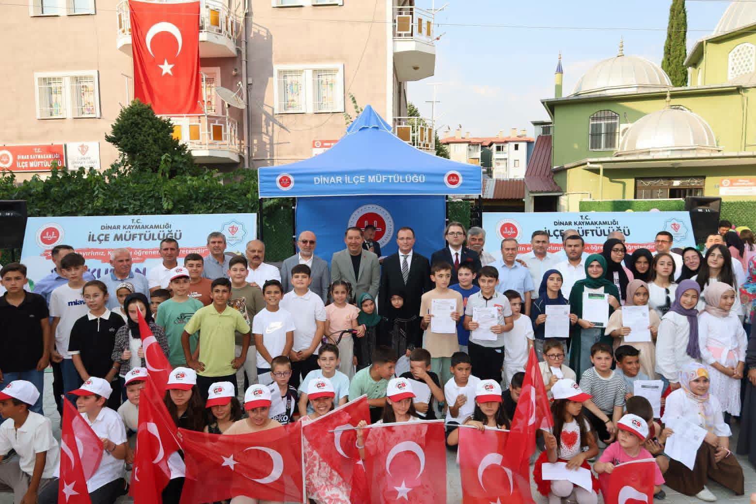 Yaz Kur’an Kursları Kapanış Programı Coşkuyla Gerçekleştirildi
