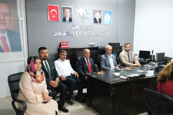 Türkiye Yüzyılı Buluşmaları Dinar’da: Teşkilat Çalışmaları ve İlçenin İhtiyaçları Masaya Yatırıldı